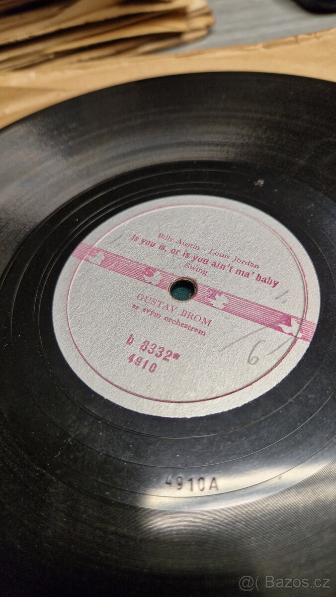 STARÉ GRAMOFONOVÉ DESKY 151 KS - 2