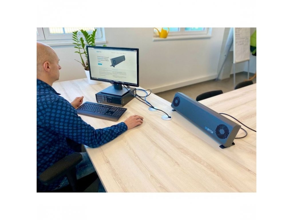 Přenosná germicidní čistička vzduchu IN 48 Ax UVETTA® Černá - 2