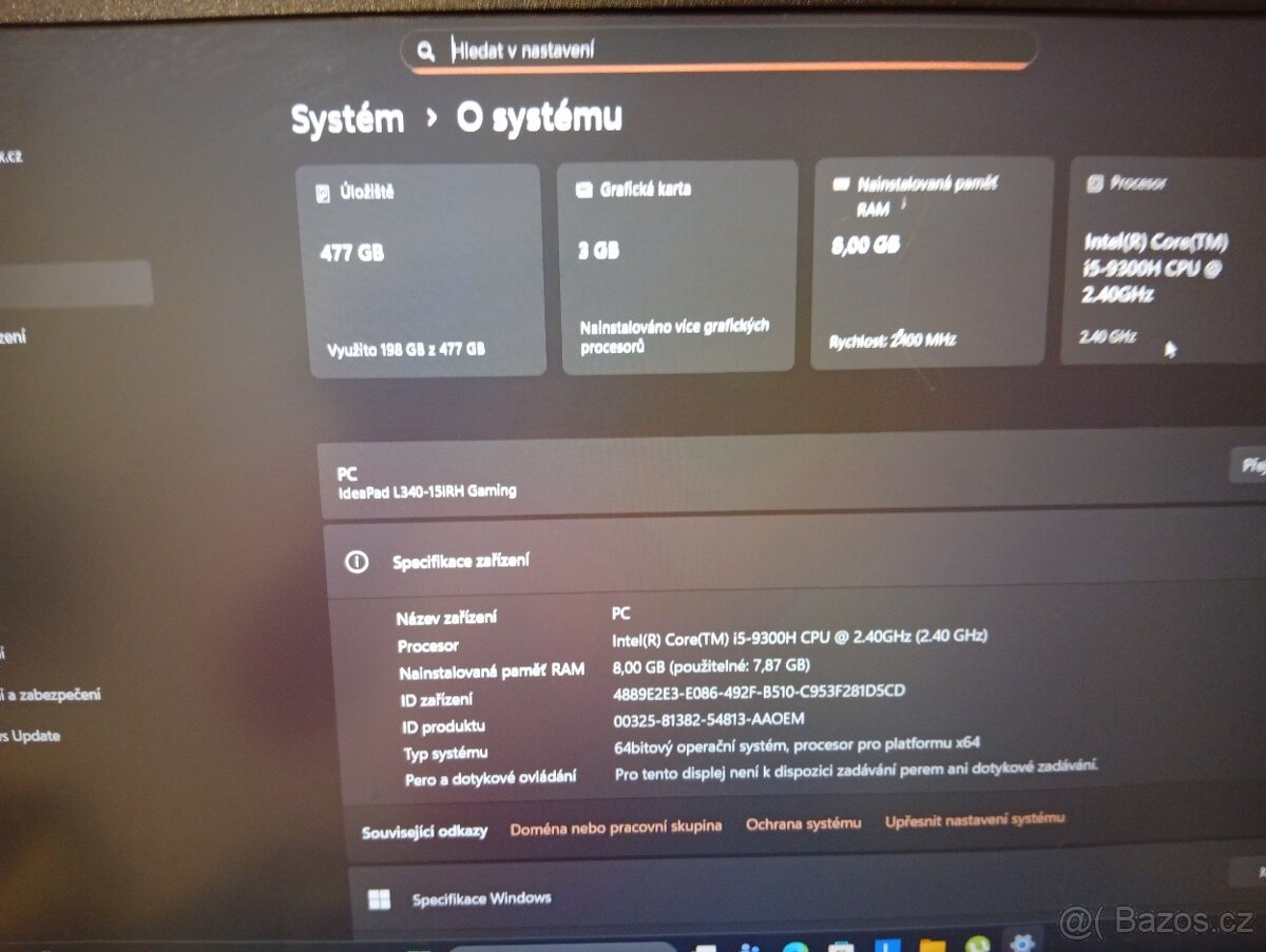 Prodám funkční notebook - 2