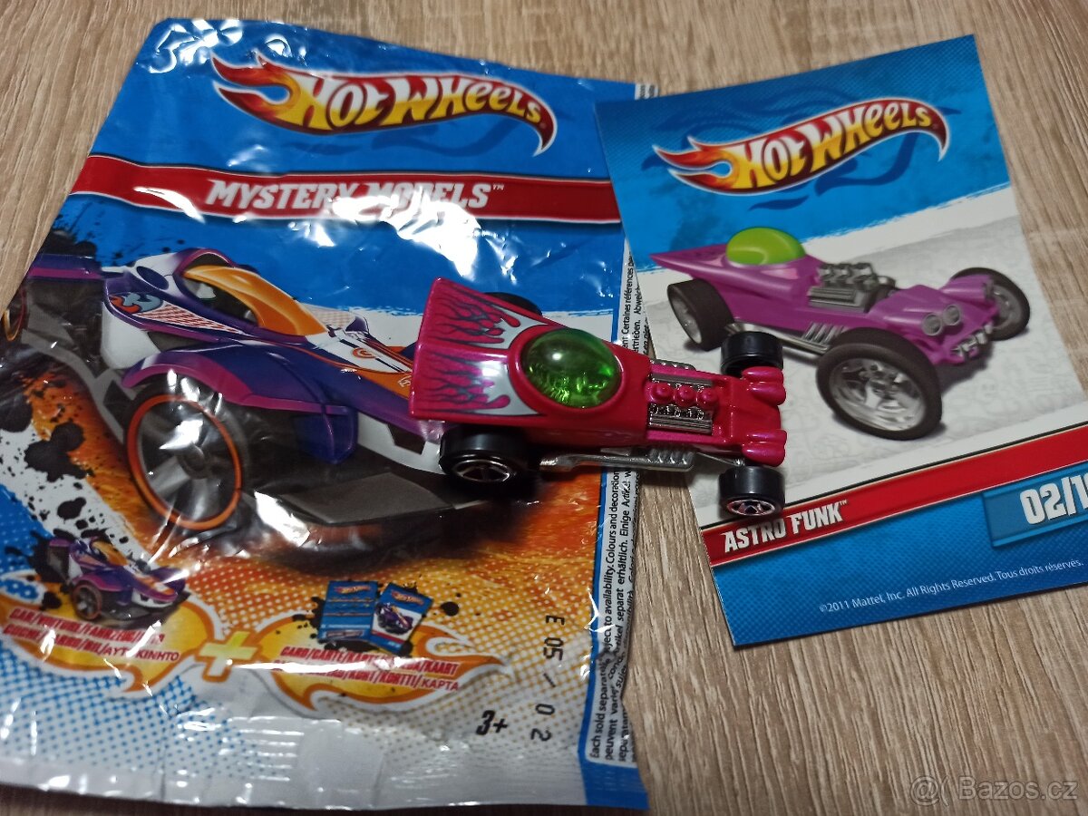 Auto Mattel Hot Wheels Mystery models v sáčku-více druhů - 2