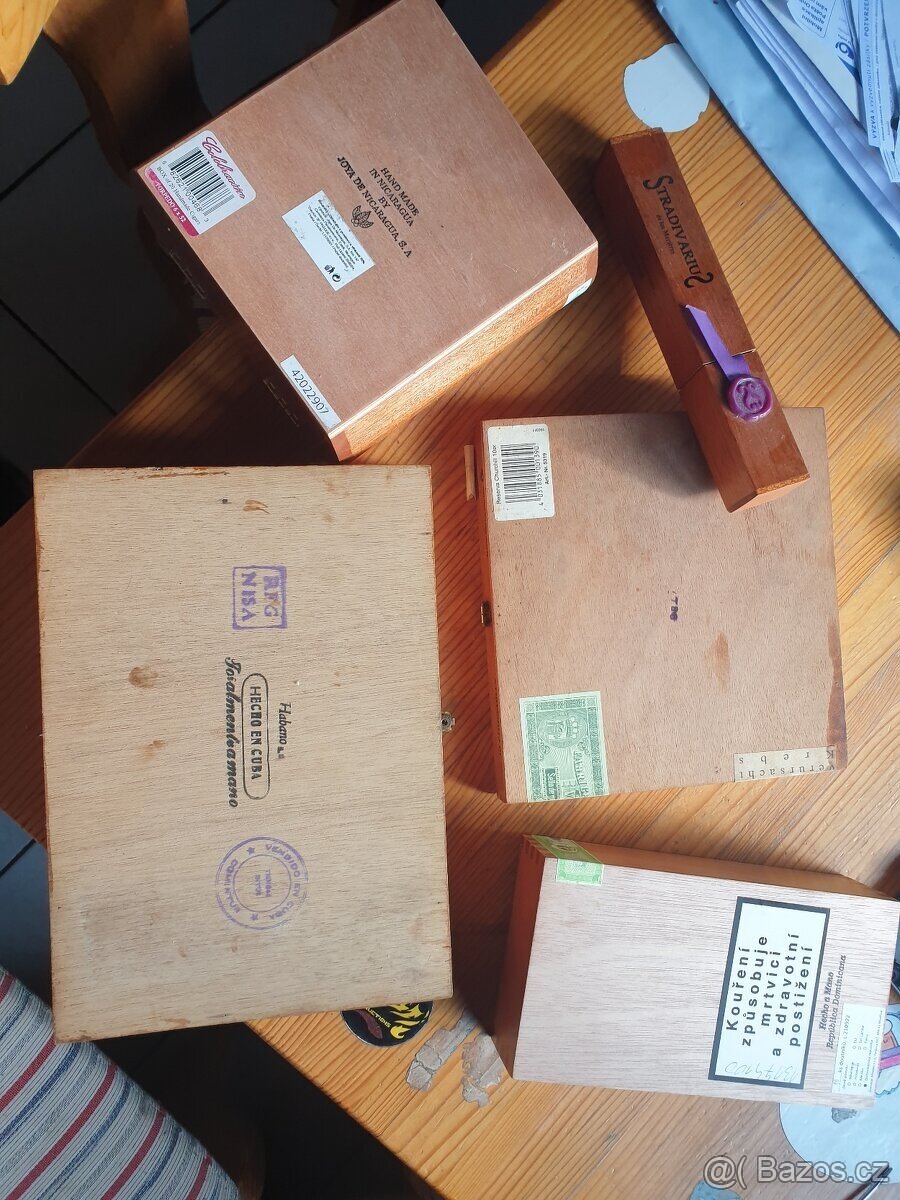 Doutníkové krabice - 2