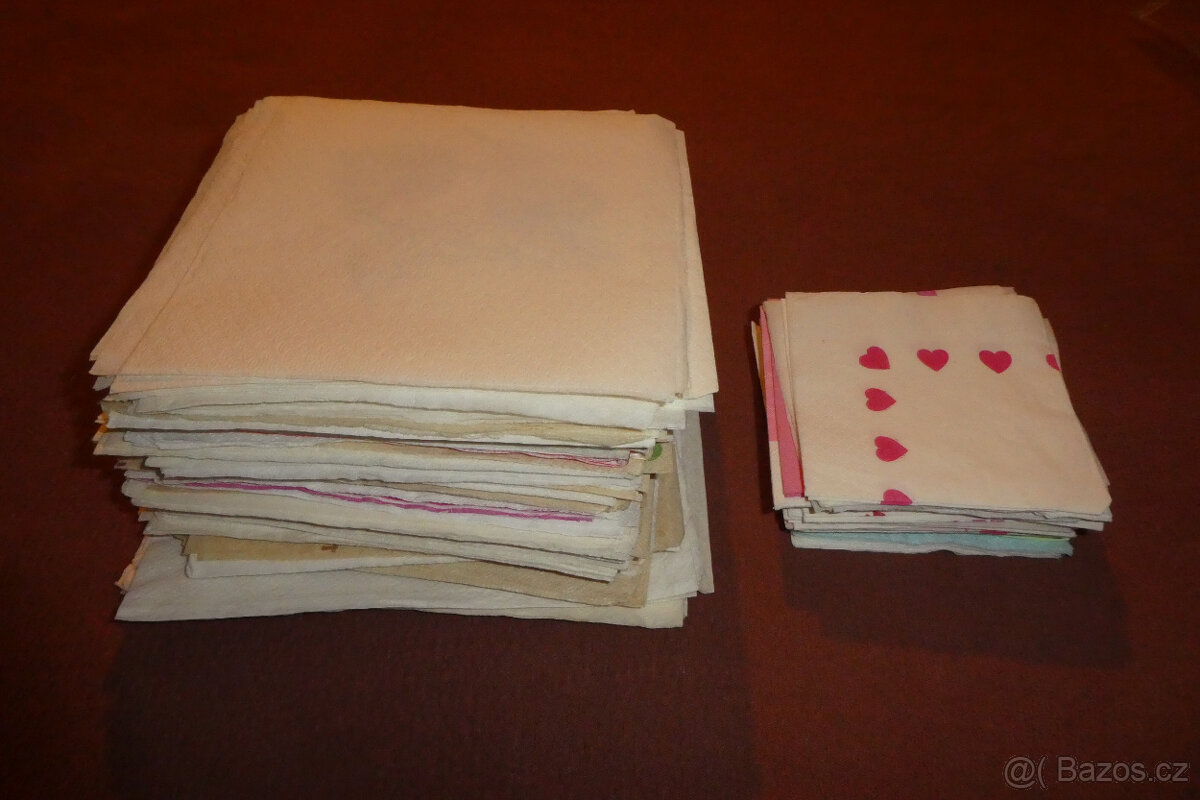 sestřine sbírka obrousků - 2