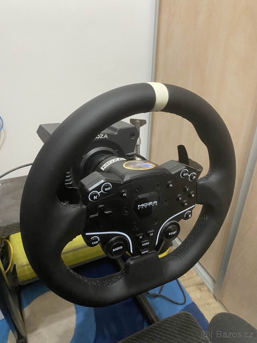 Moza R5 bundle + csl pedals + DIY rig - 2