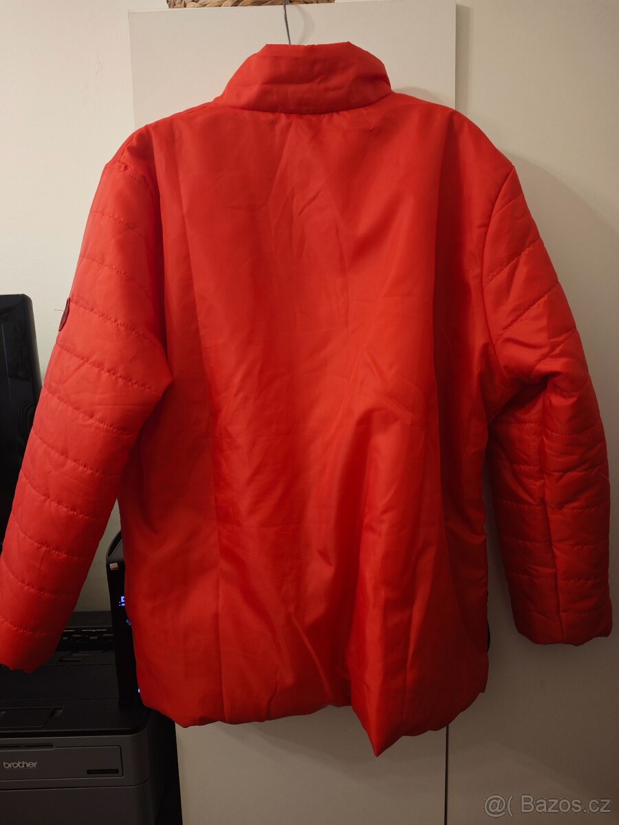 Červená dámská bunda XL - 2