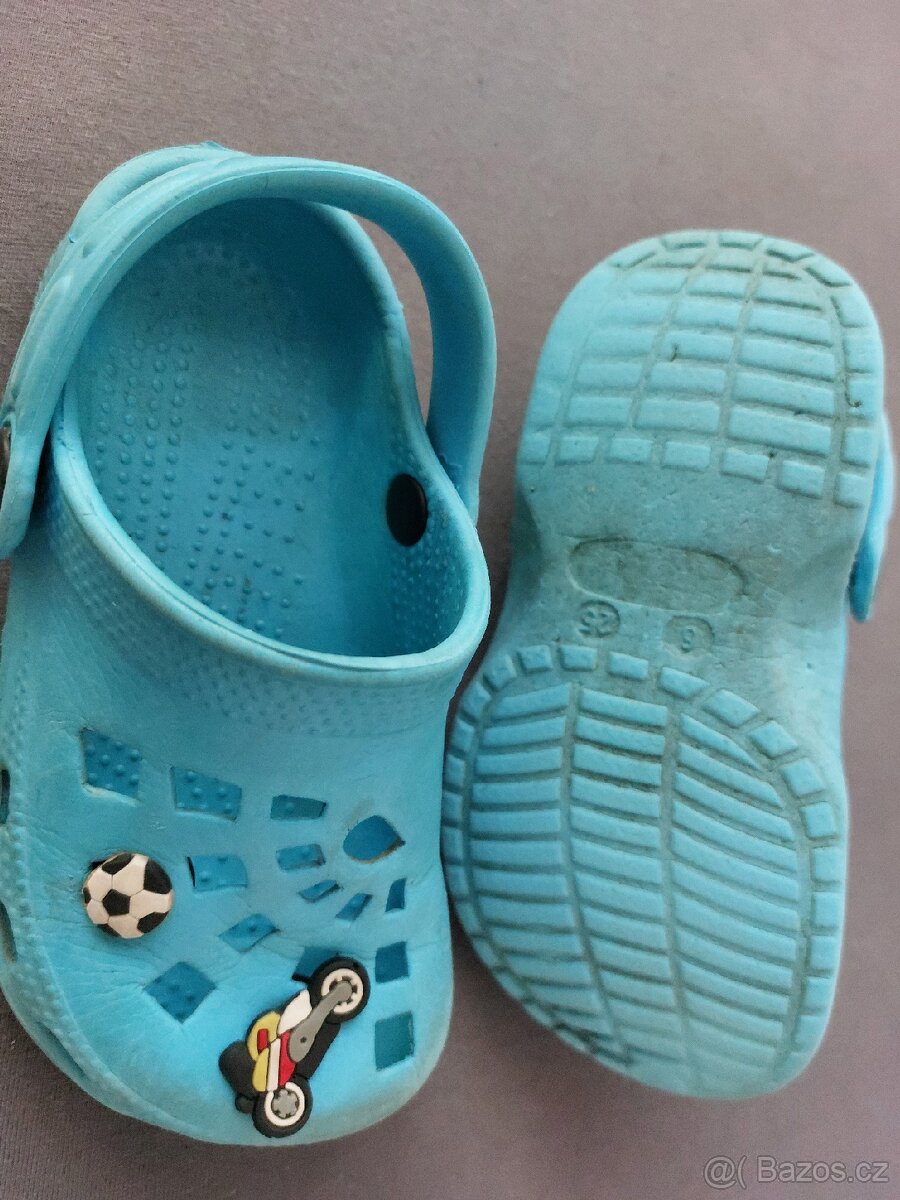 Dětské gumové boty typu Crocs, vel. 25 - 2