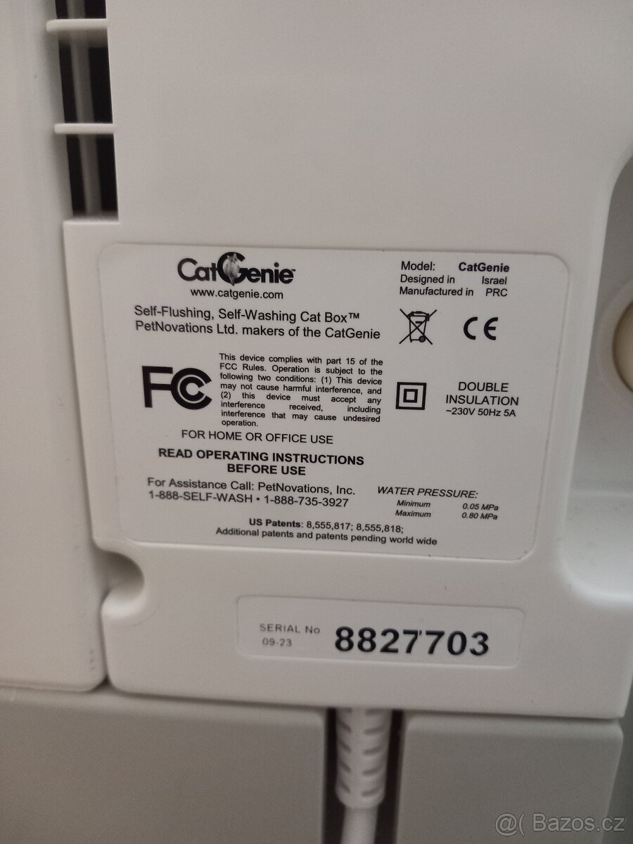 Kočičí záchod Catgenie - 2