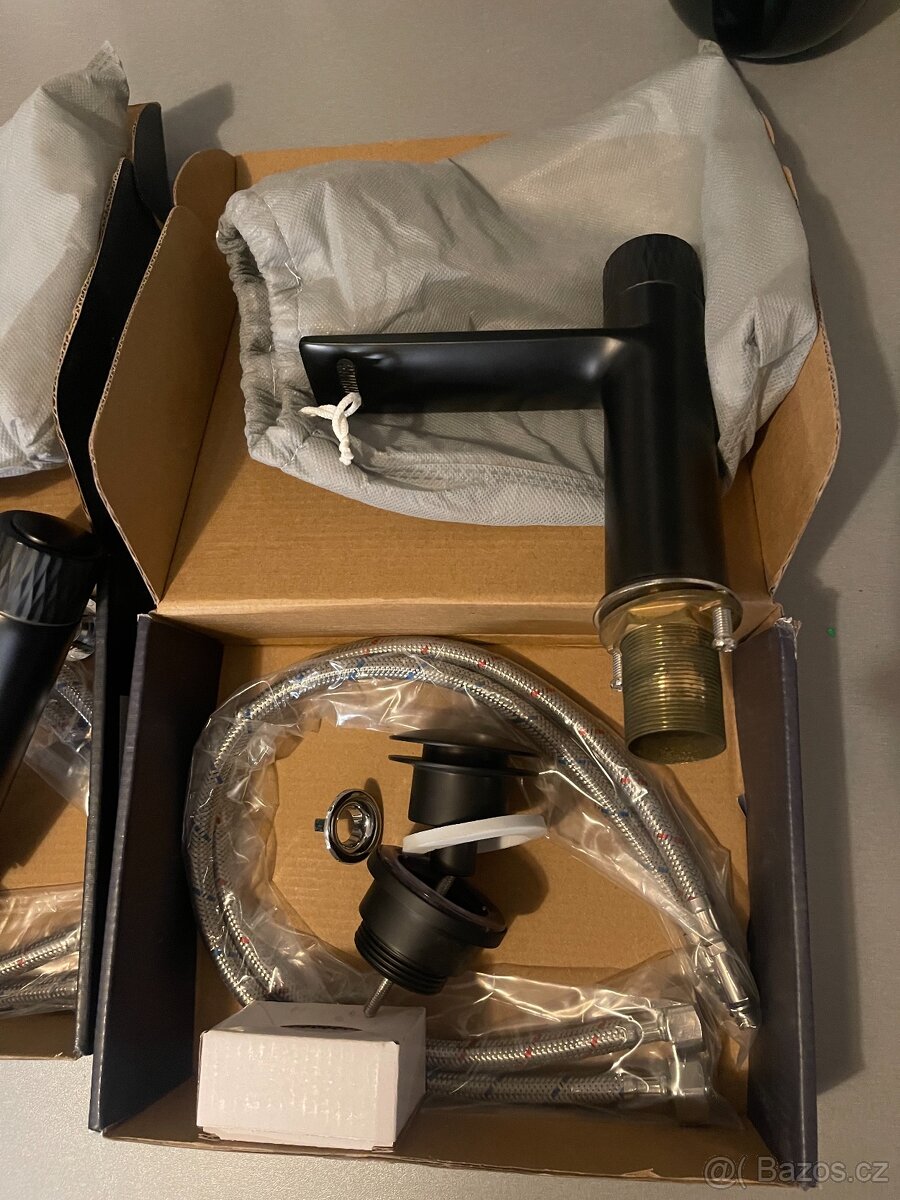 Vodovodní baterie černá - 2