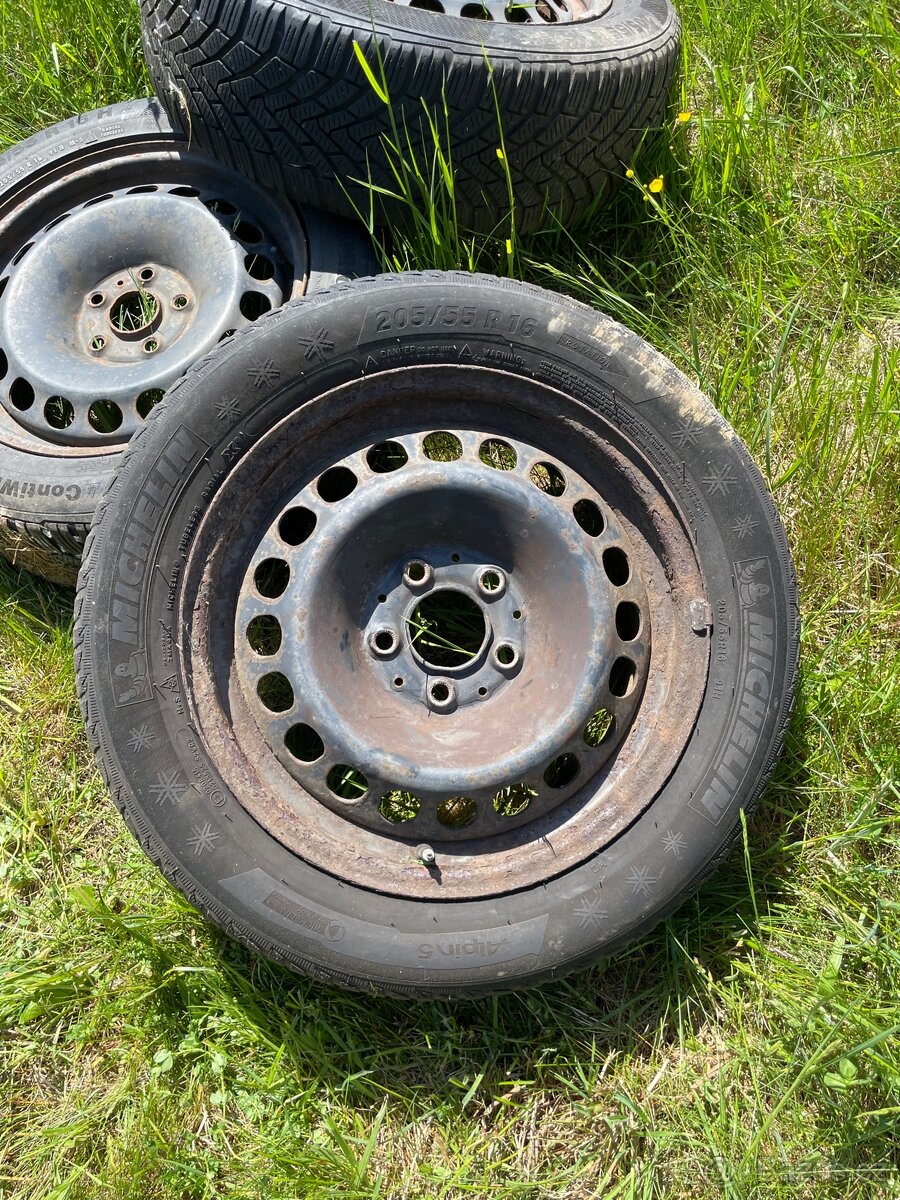Prodám kola 205/55 R 16 - 2