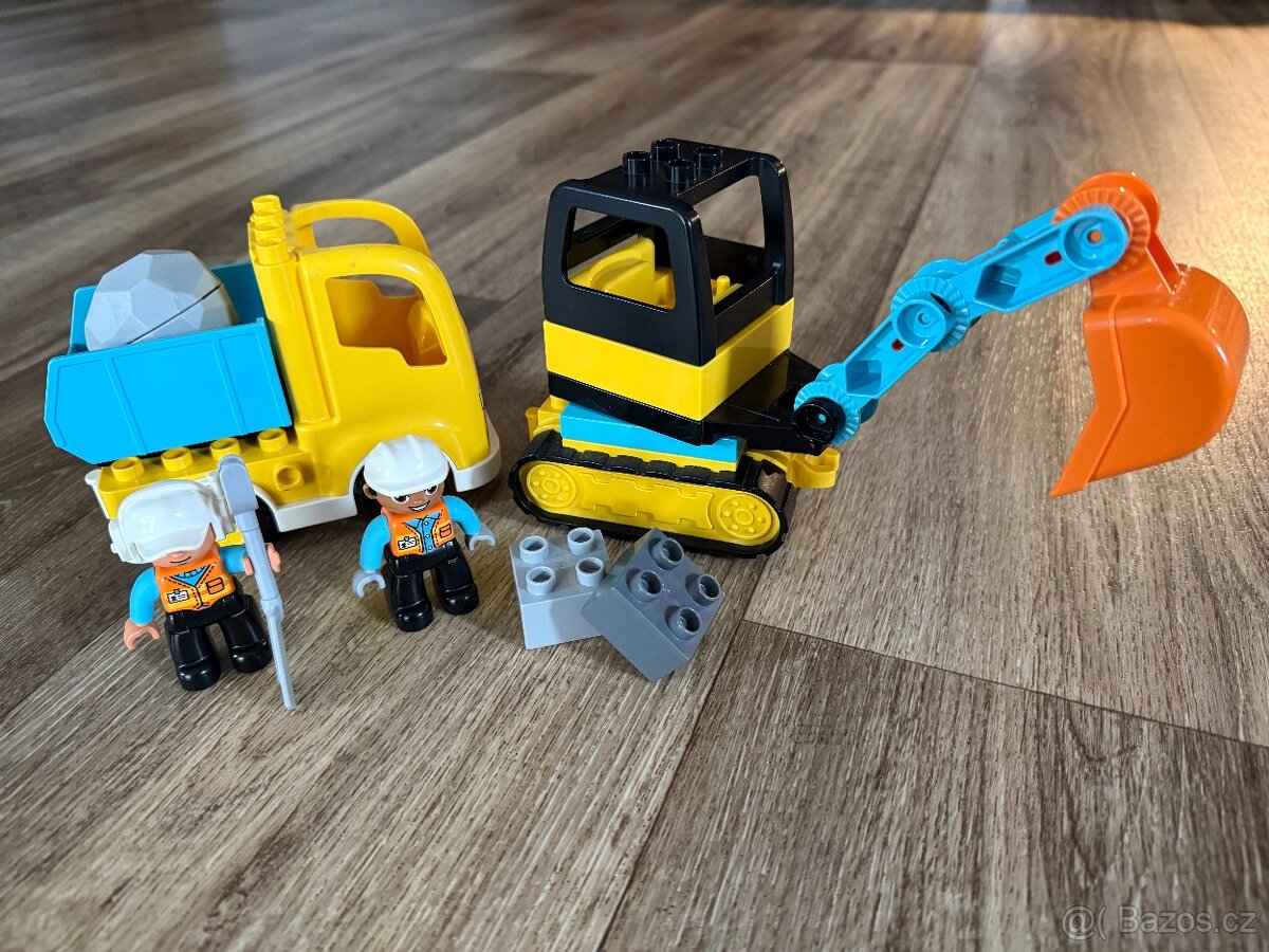 Lego duplo bagr s autem - 2