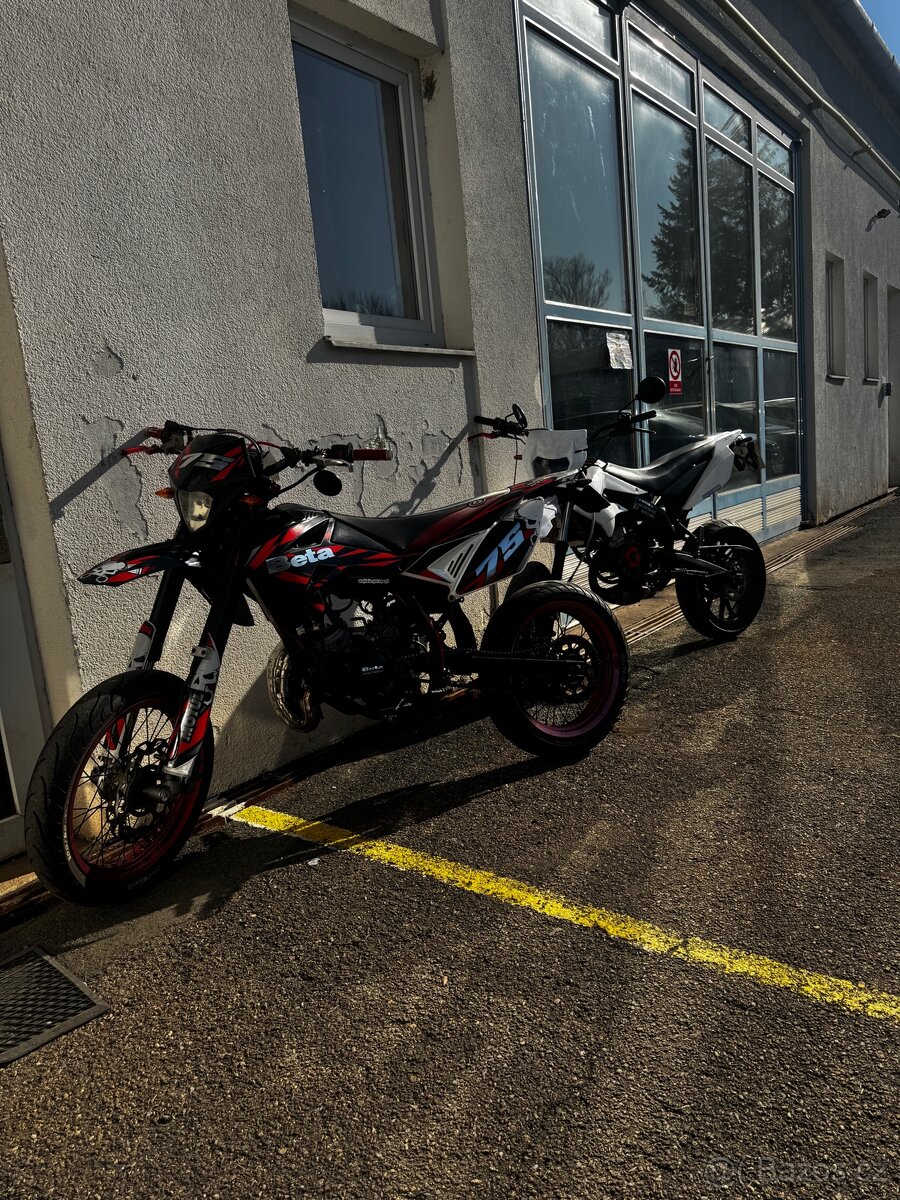 Prodám Beta rr 50 track (80ccm) 2016