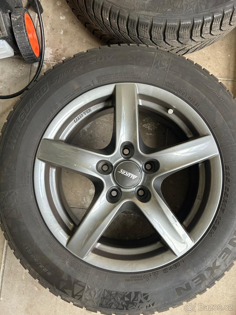Kola ALUTEC 5x127 R17 – zimní pneu NEXEN Winter GUARD Sport