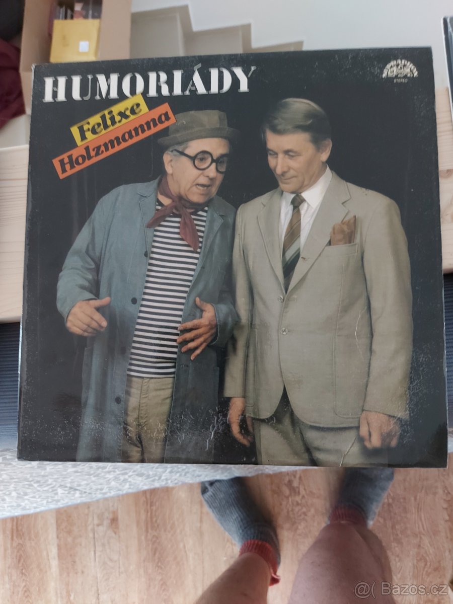 7x LP: Werich,Fimfarum,švejk,Holzman,Mládek, - 2