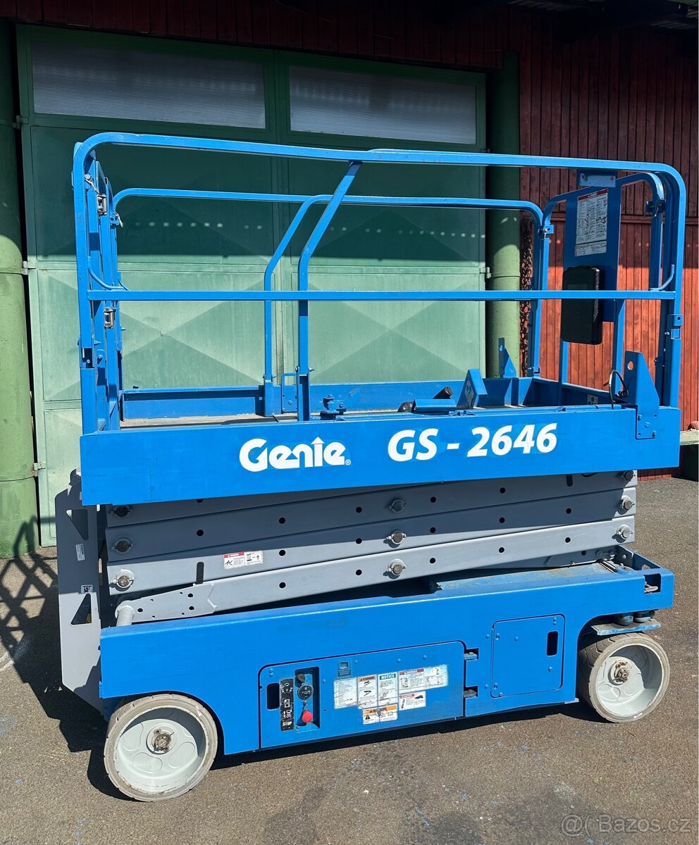 Pracovní nůžková aku plošina Genie GS2646 - 2