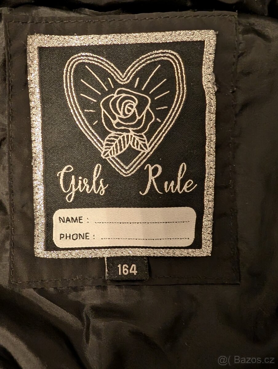 Zimní oblečení, vel. 152-164, dívčí - 2