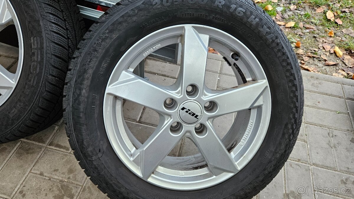 Zimní Sada Alu 5x112 205/60 R16 Rial - 2