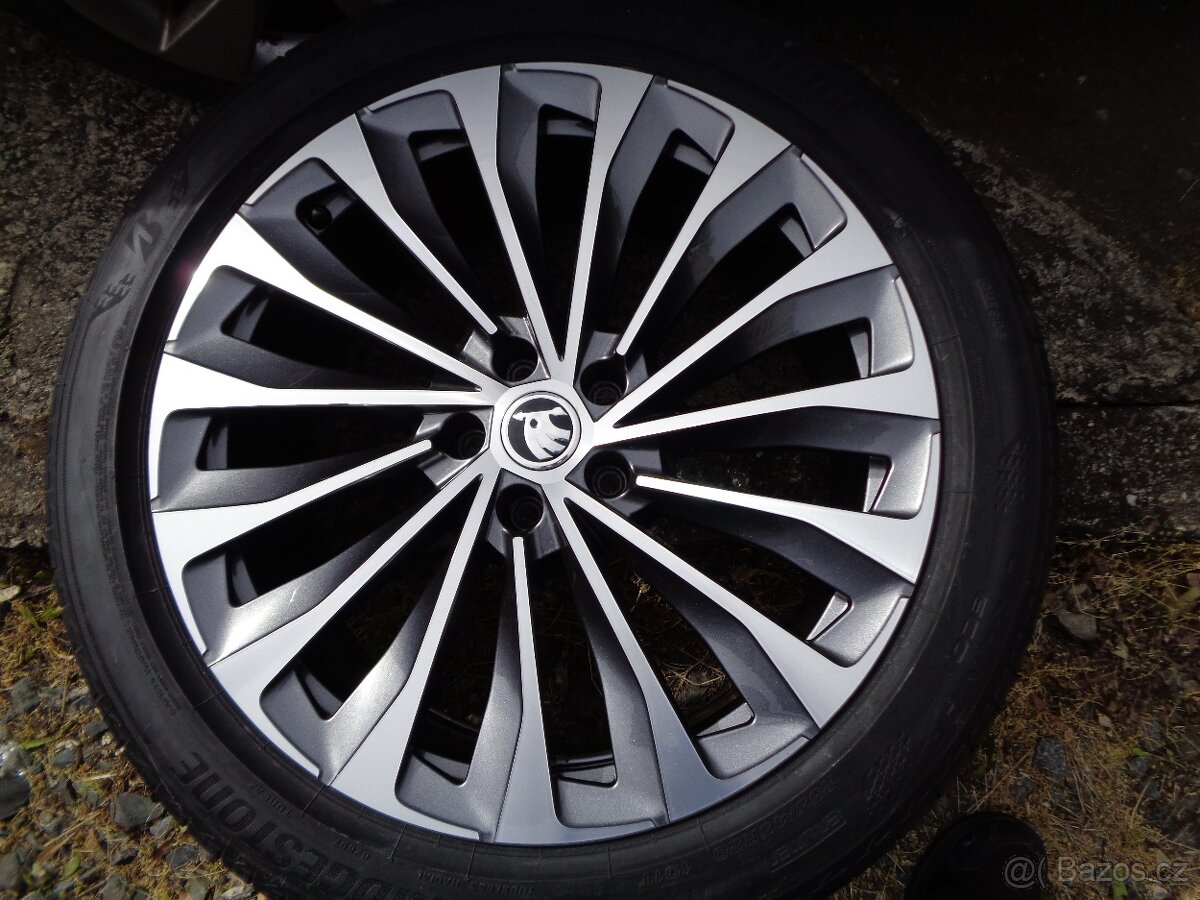 škoda Enyaq Elroq r20 alu kola 5x112 letní nová kola - 2