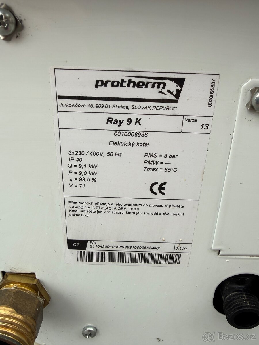 Elektrokotel Ray 9Kw - 2