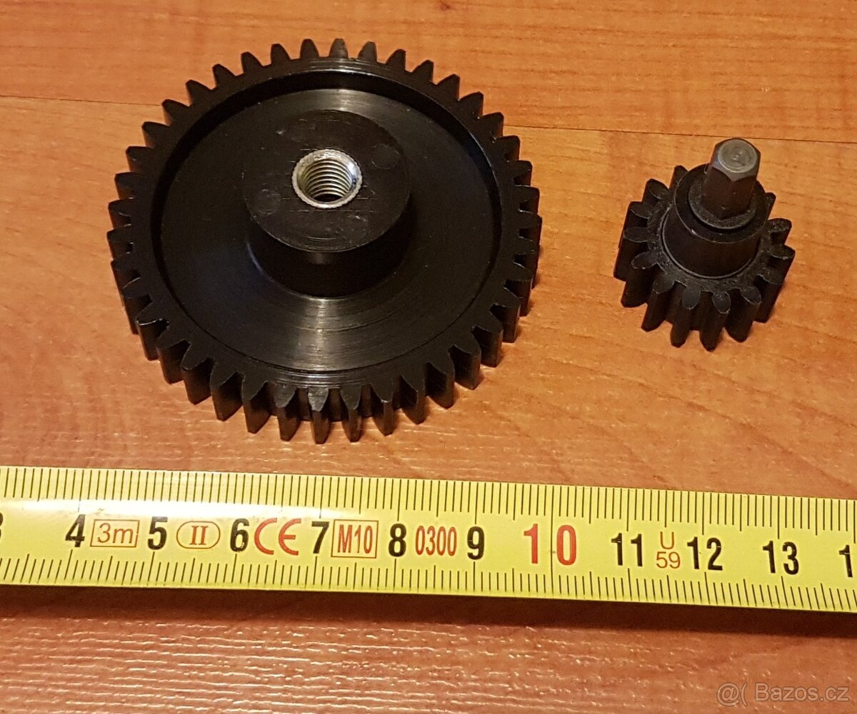 plastová ozubená kola z polyamidu soukolí - 2