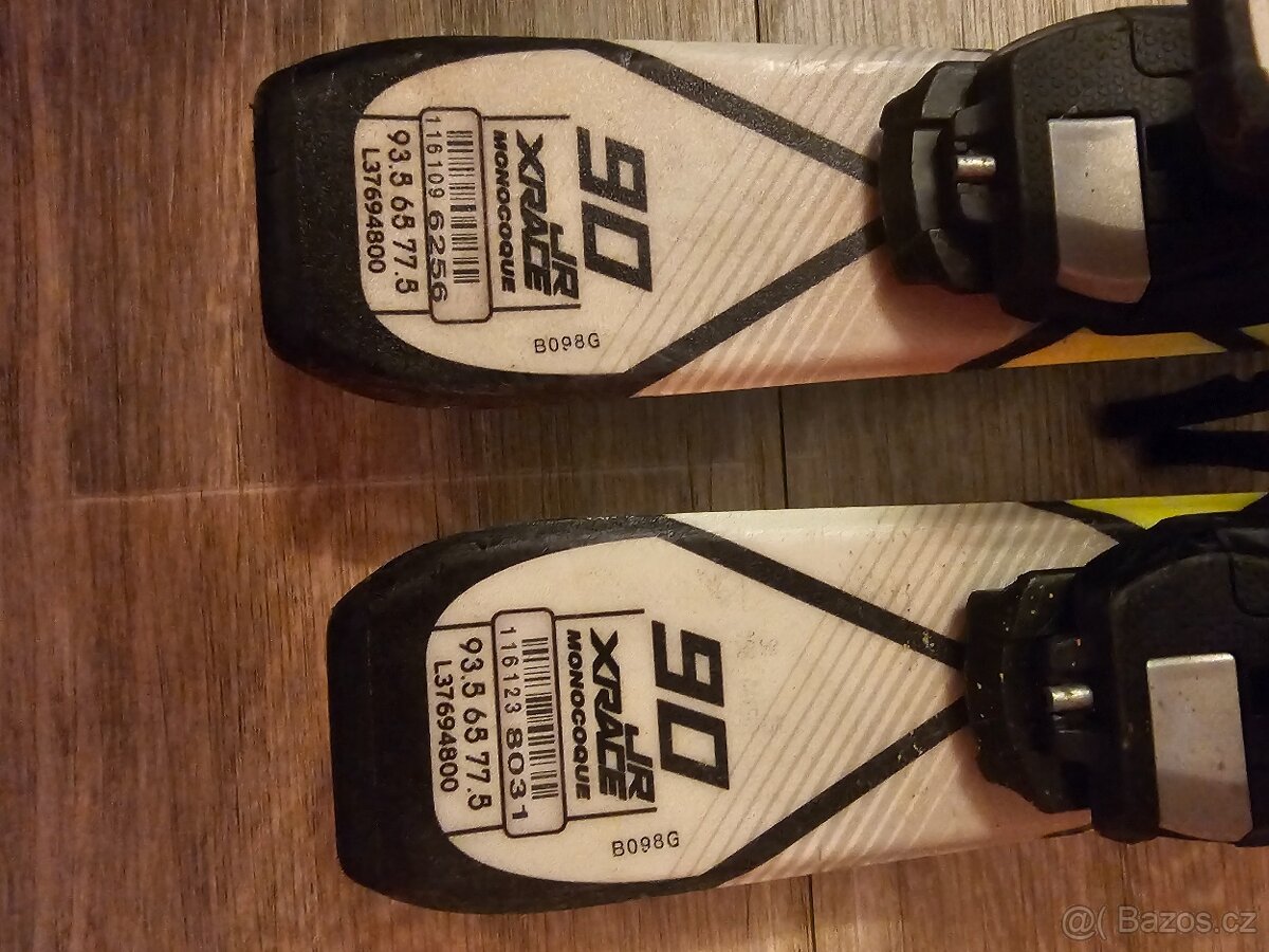 Dětské carvingové lyže 90cm - 2