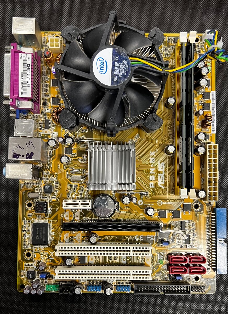 SET: Základní deska + Procesor + chladič + RAM - 2