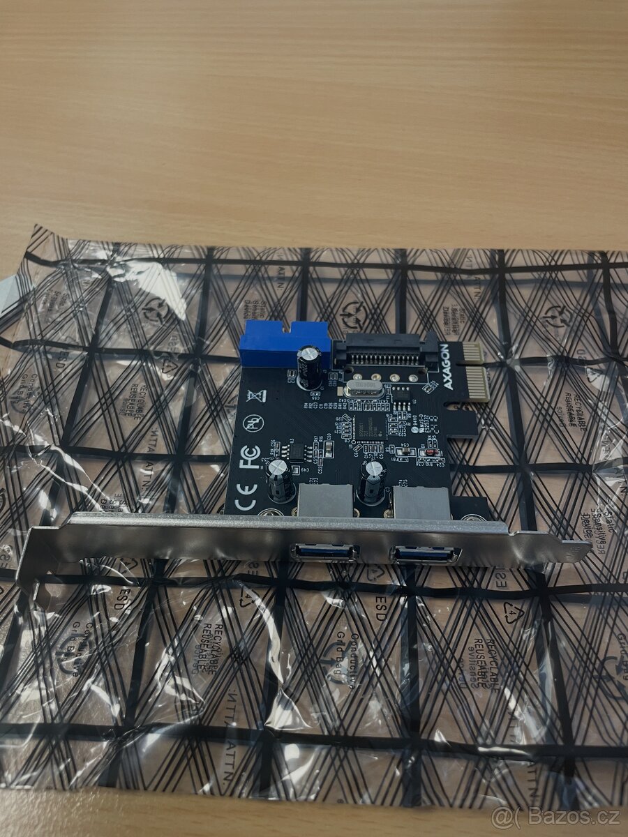 PCI express rozšiřující karta s USB 5Gbps - 2