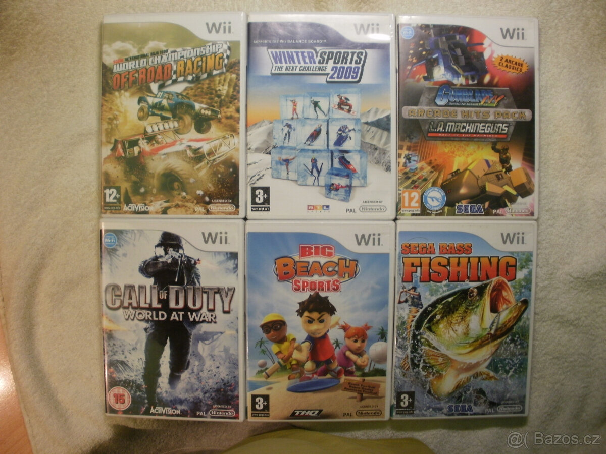 Hry na Nintendo Wii + Wii U - Nové a Použité - Ceny v textu - 2