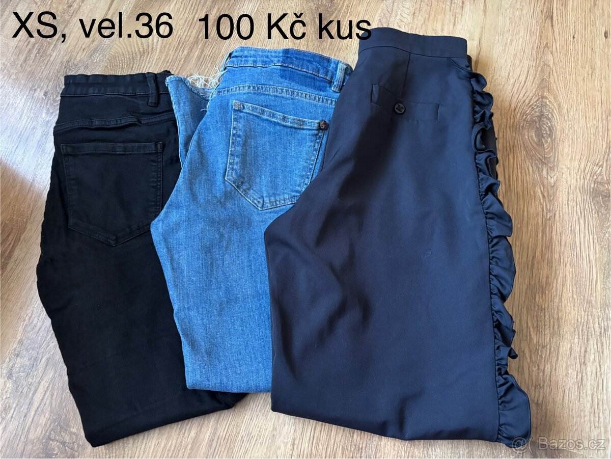 Dámské/dívčí kalhoty, sukně, topy, overaly - 2