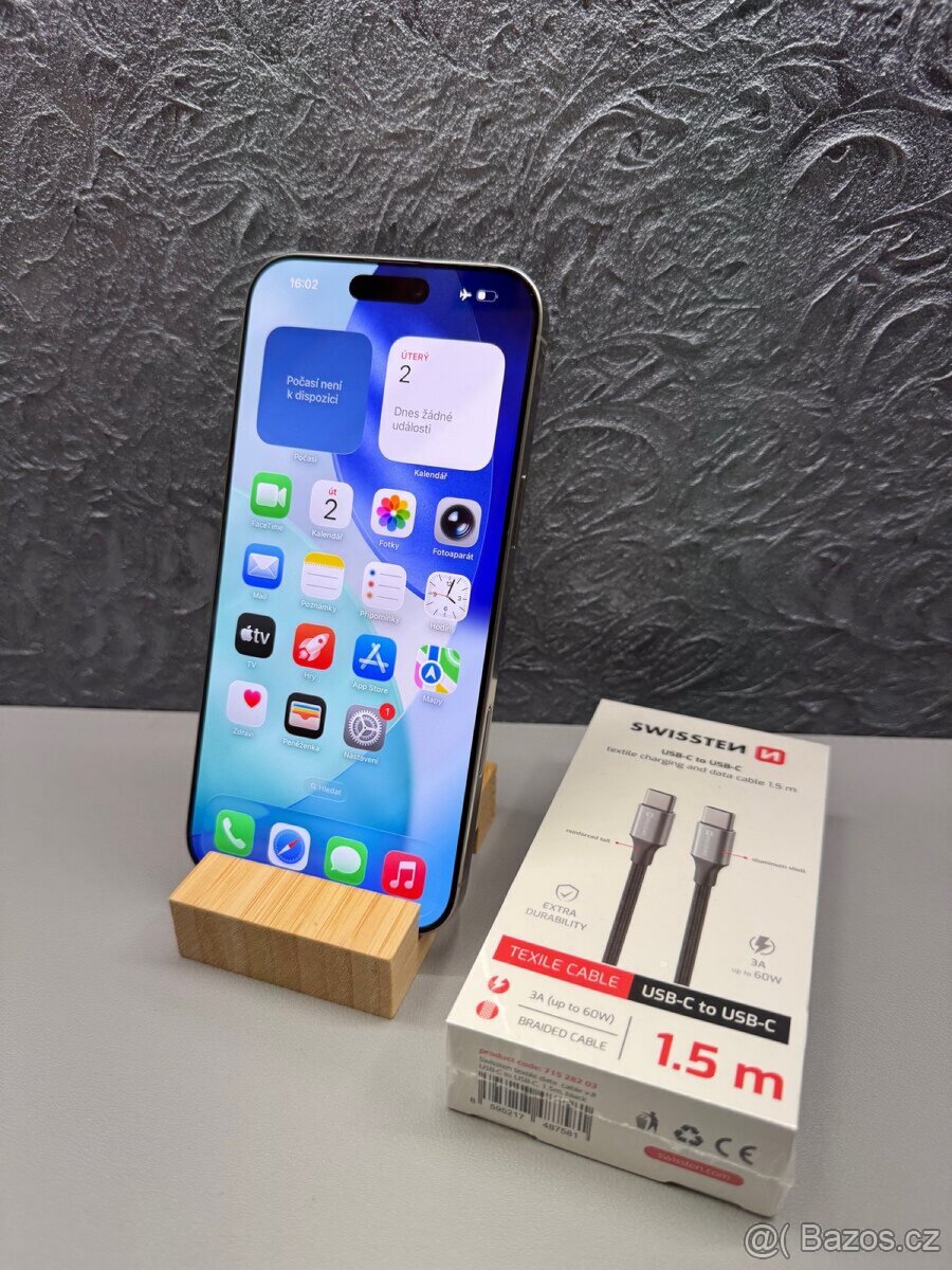 Apple iPhone 16 Pro Max 256 GB Natural - ZÁRUKA+FAKTURA - 2