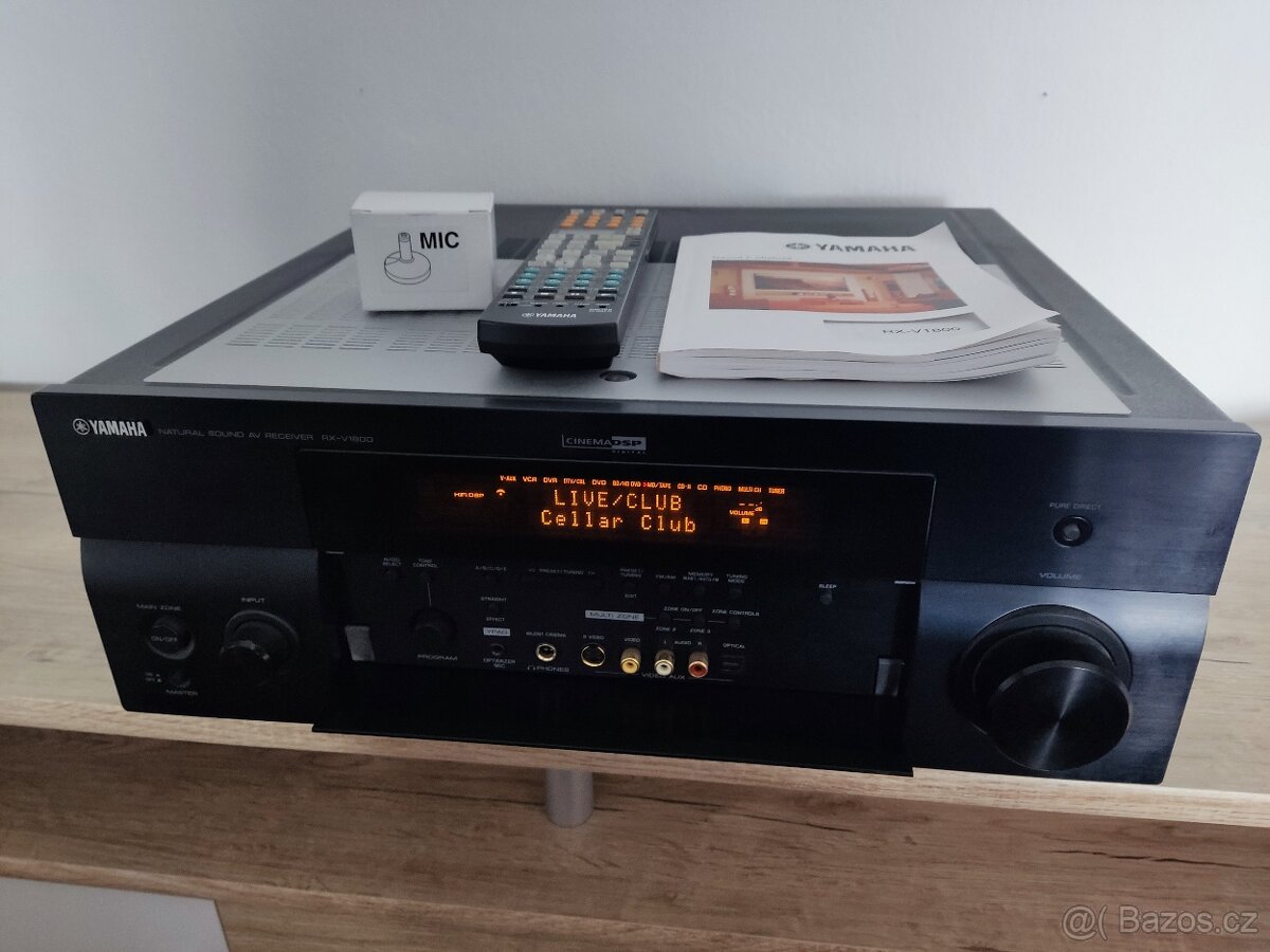 Yamaha RX-V1800 kompletní včetně krabice. TOP stav - 2