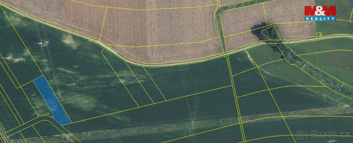 Prodej pole, 6094 m², Krasíkov - 2