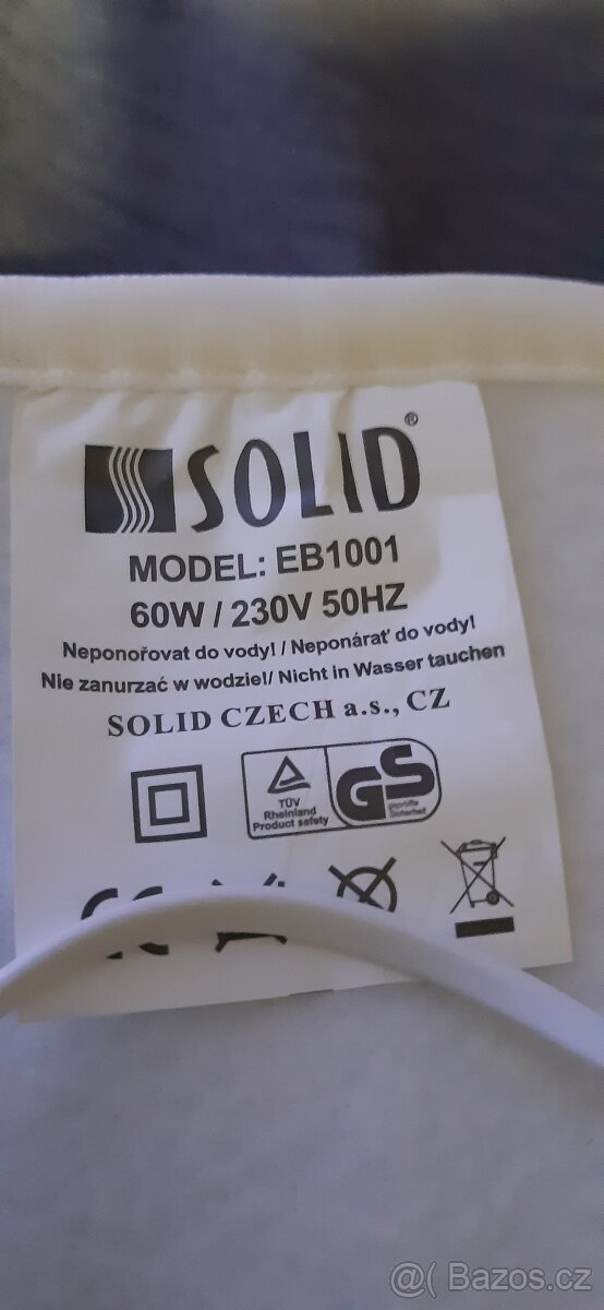 Poduška elektická do postele - 2