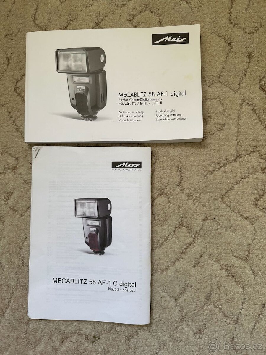 externí blesk METZ MB 58 AF-1C pro Canon - 2