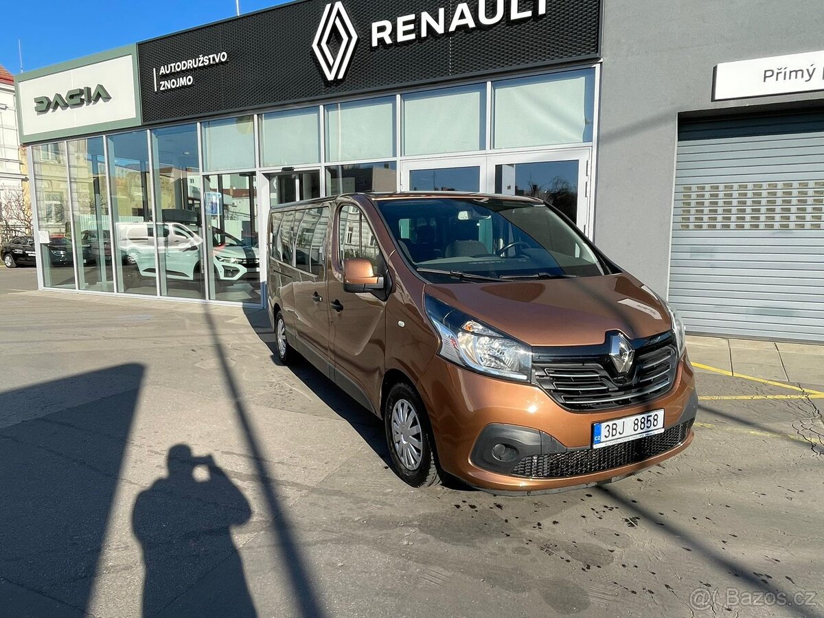 Prodám Renault Trafic 3 Long 1.6dci 92kw 8 míst 2017 - 2