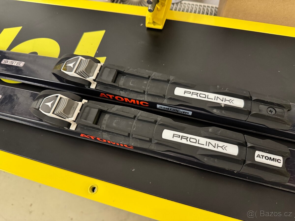 Dětské běžky Atomic PRO C2 Skintec 140 & hole 105 - 2