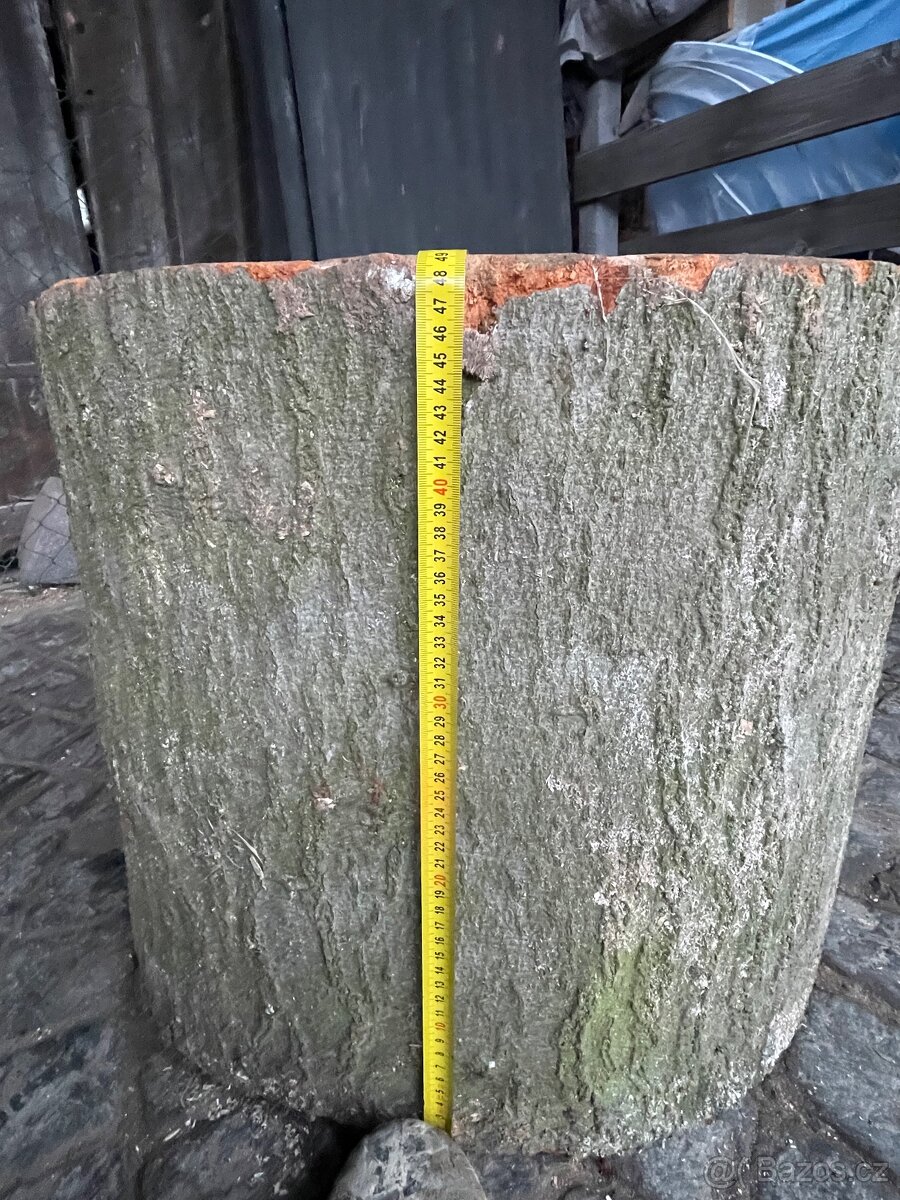 Prodám 2 ks masivních dřevěných špalků - 2