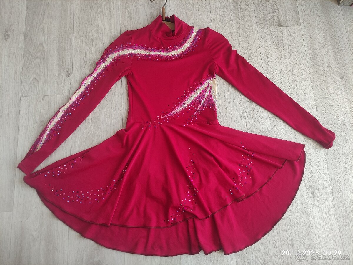 Mažoretkový kostým - dívčí 160-164 cm - 2