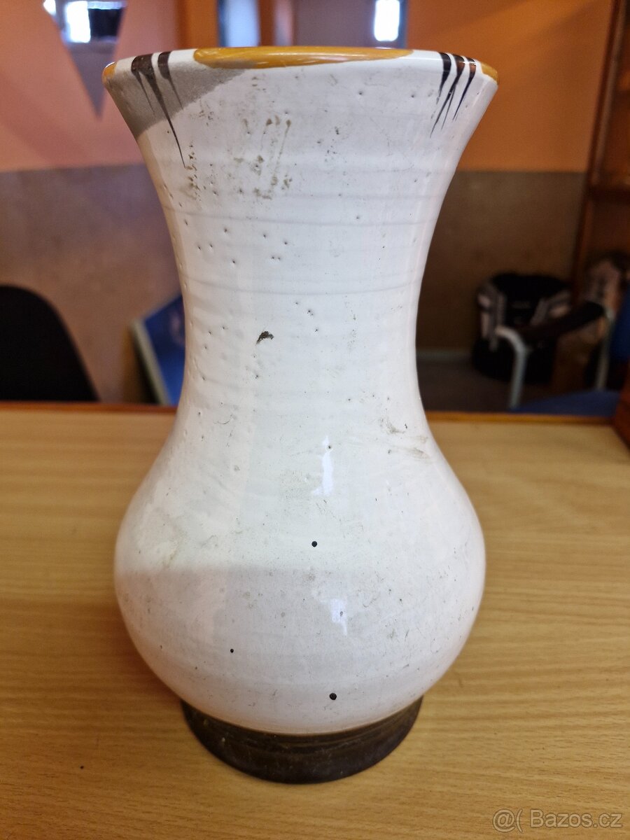 VÁZA - keramická, barevná - 2