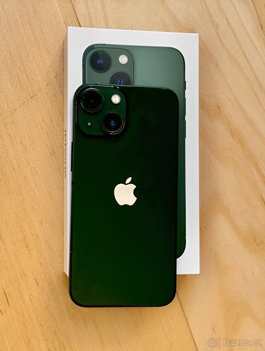 iPhone 13 Green BATERIE 100% TOP - 2