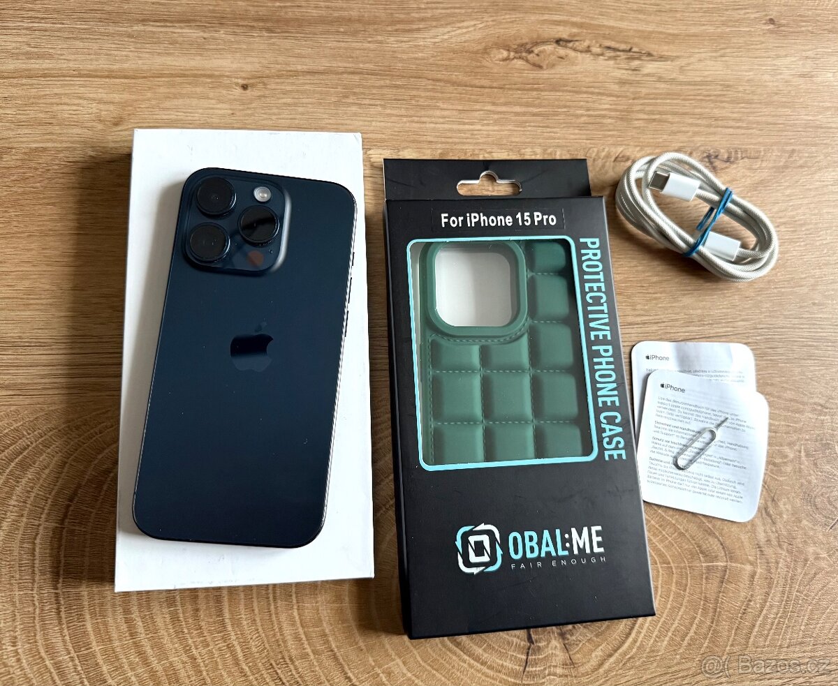 Apple iPhone 15 PRO 512gb blue titan - 2