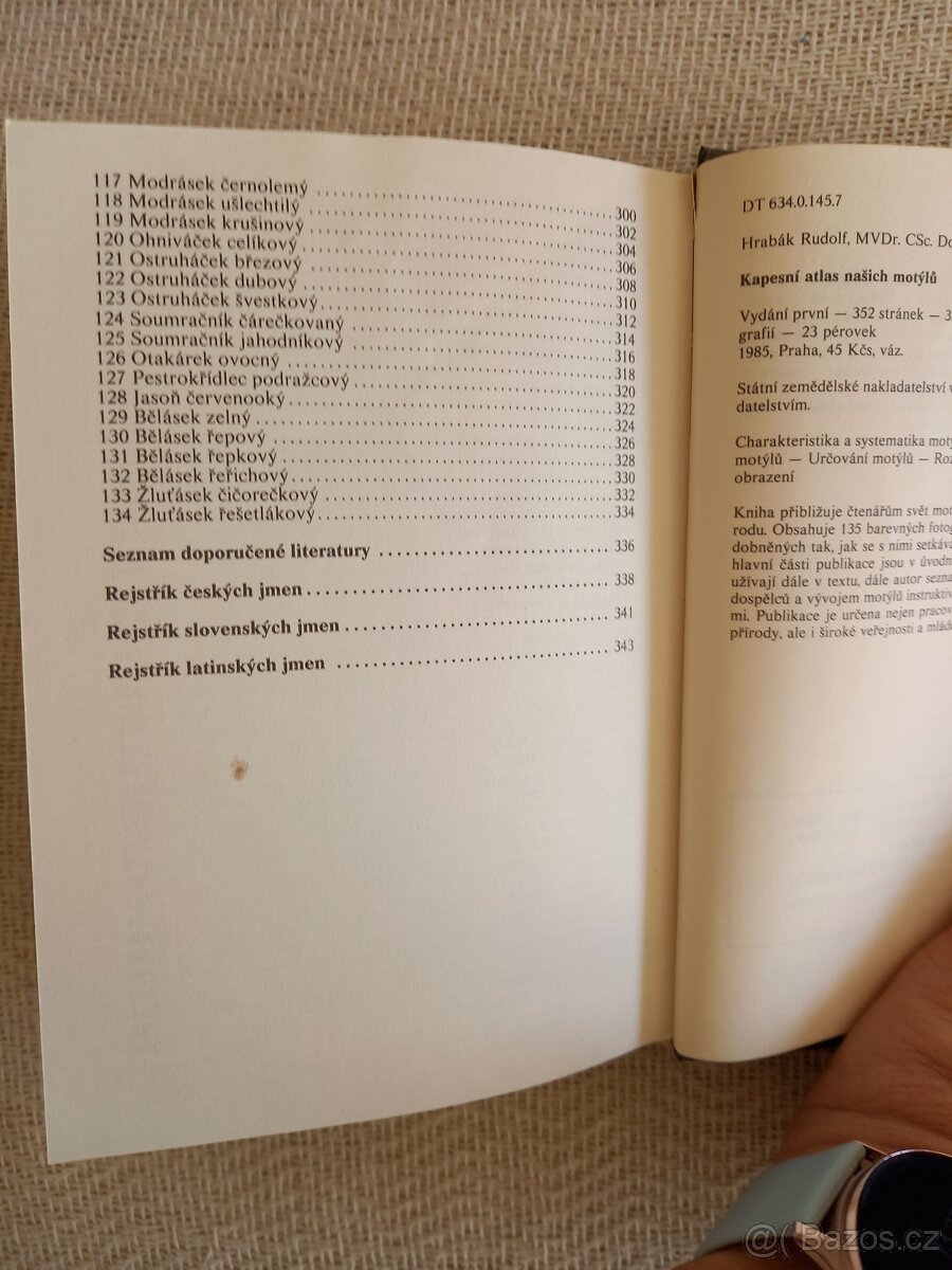 Kapesní atlas motýlů - 2