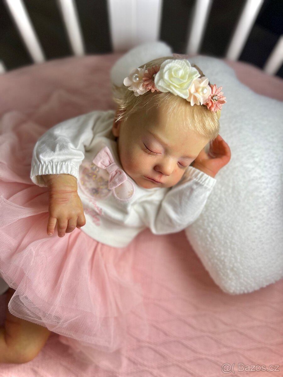 Reborn miminko Alessia nová - 2