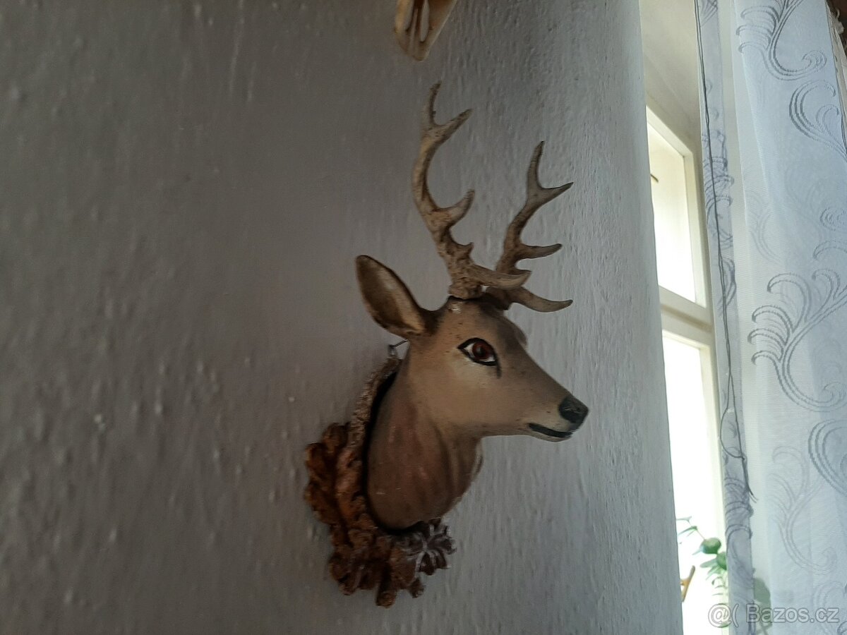 myslivost, soubor dekoračních předmětů - 2