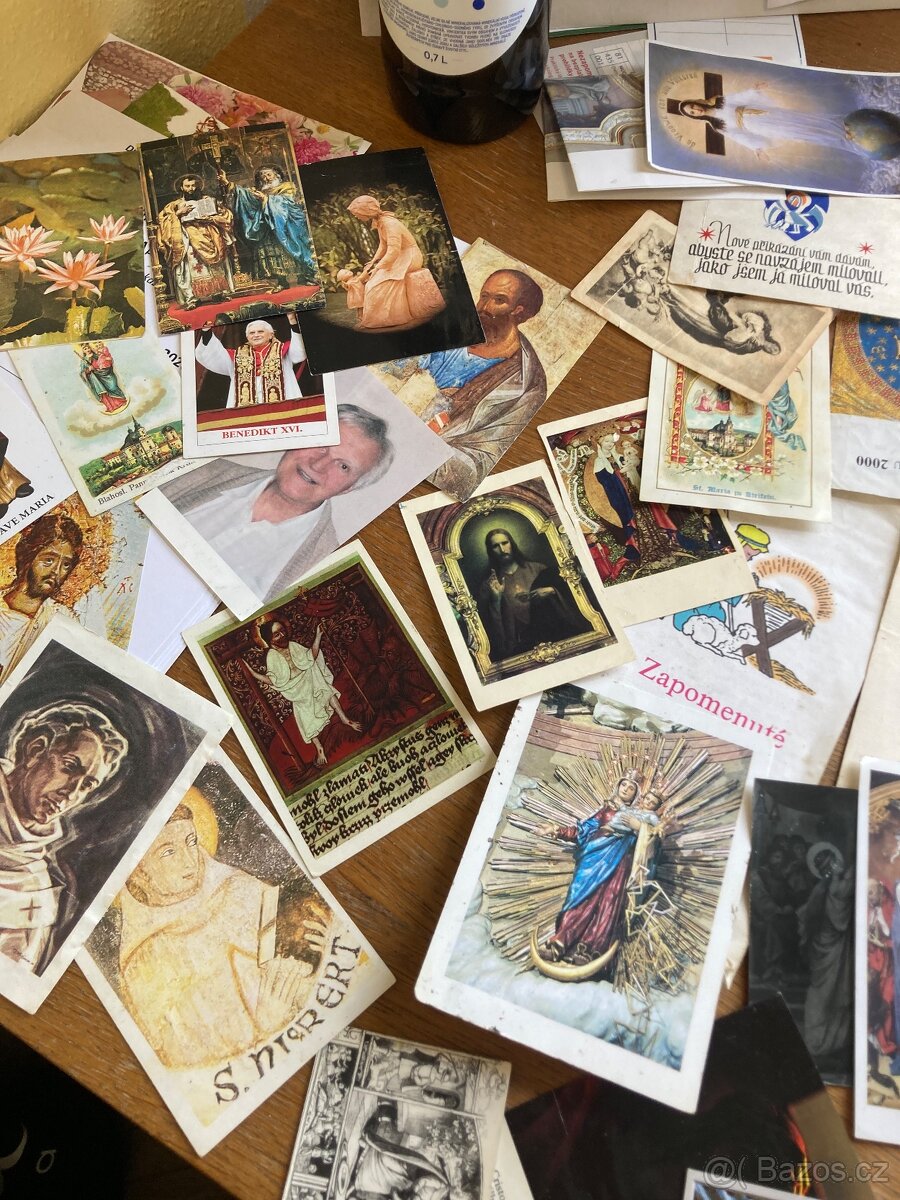 Motlitby,náboženské obrázky - 2