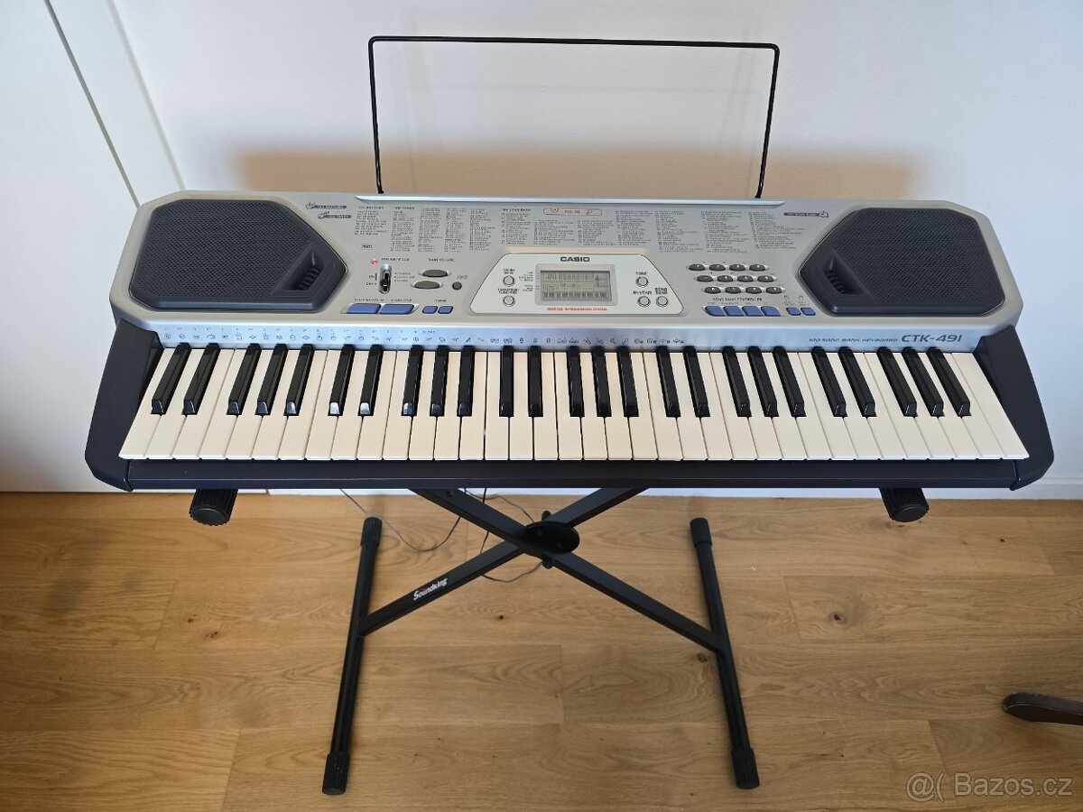 Klávesy Casio CTK 491 - 2