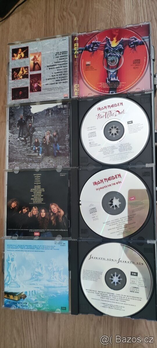 Prodám CD Iron Maiden .1 - 2