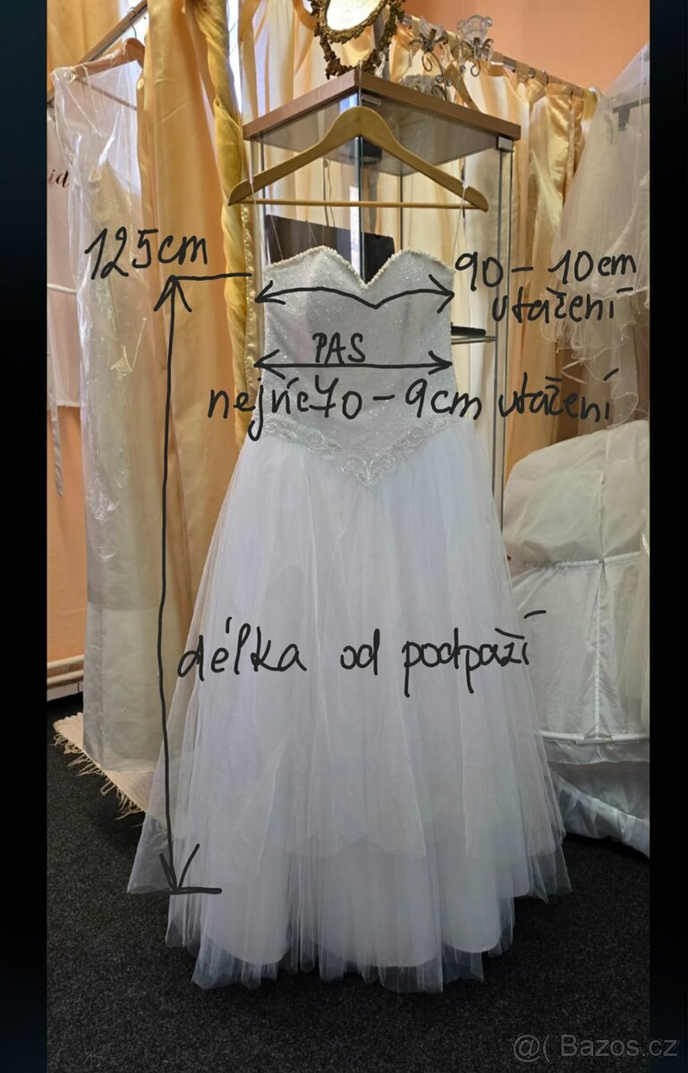 KORZETOVÉ SVATEBNÍ ŠATY - 2