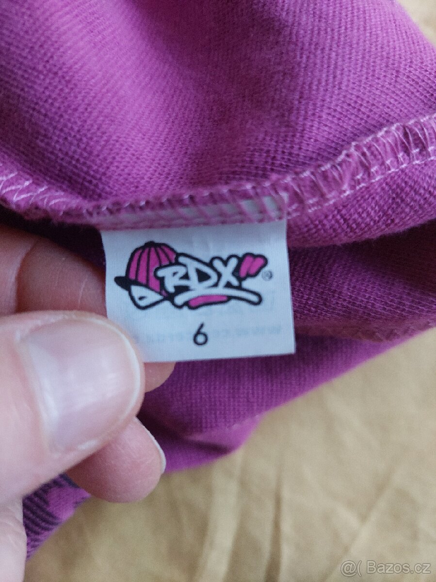 Čepice dívčí vel. 6 RDX nová - 2