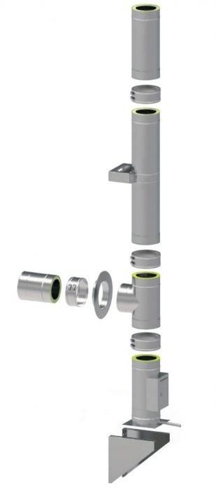 Nerezový komín - 2