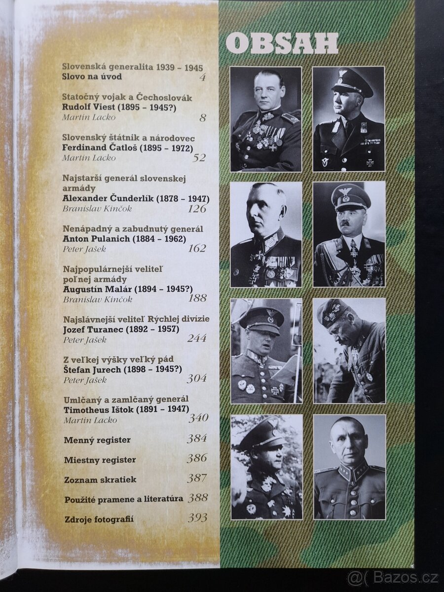 Slovenskí generáli 1939-1945 - 2