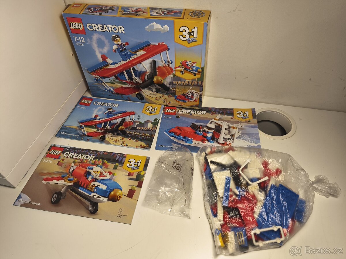 Lego 31076 CREATOR Kaskadérské letadlo - 2